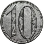 10 fenig 1920 - LARGE DIGIT - exquisite