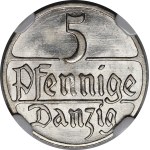 5 fenigs 1923