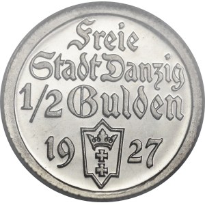 1/2 guilder 1927 - LUSTRADE
