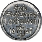 1/2 guilder 1927 - LUSTRADE