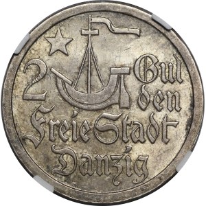 2 guilders 1923 Koga