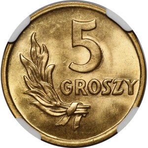 5 Pfennige 1949 - Bronze