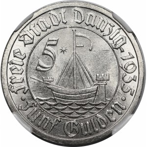 5 guilders 1935 Koga
