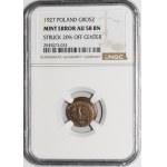DESTRUKT, 1 penny 1927 - uncommon