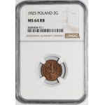 2 penny 1925