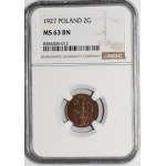 2 penny 1927