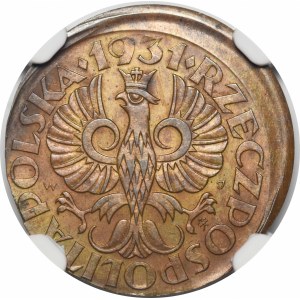 DESTRUKT, 2 pennies 1931 - uncommon