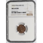 2 pennies 1933