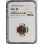 2 pennies 1935