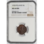 5 pennies 1928