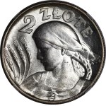 2 gold Woman and ears 1925 London - dot