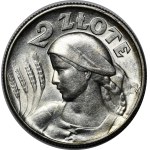 2 gold Woman and ears 1925 London - dot