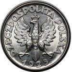 2 gold Woman and ears 1925 London - dot