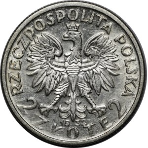 2 goldene Frauenköpfe 1932