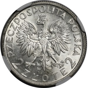 2 Gold Female Head 1933