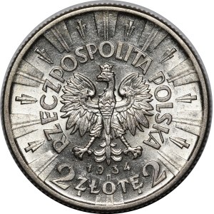 2 gold Pilsudski 1934