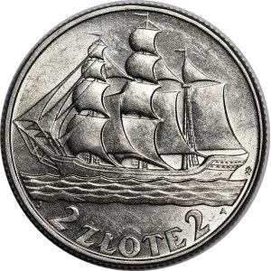 2 gold Sailing ship 1936
