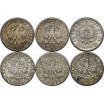 SET of 6 x 2 gold Women