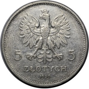 5 Gold Banner 1930