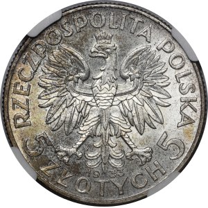 5 Gold Woman's Head 1933 - unique