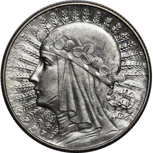 5 złotych Głowa Kobiety 1933