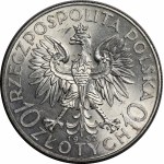 10 Gold Female Head 1932 ZZM