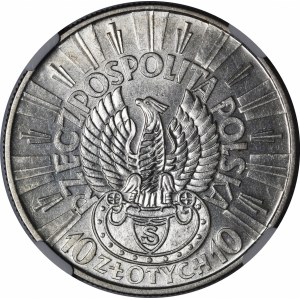 10 Gold Pilsudski Rifleman 1934