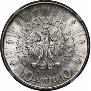 10 gold Pilsudski 1939