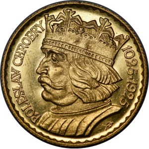 10 zlatých Chrobry 1925 - PROOFLIKE