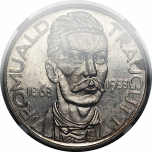PRÓBA 10 złotych 1933 Traugutt bez napisu PRÓBA