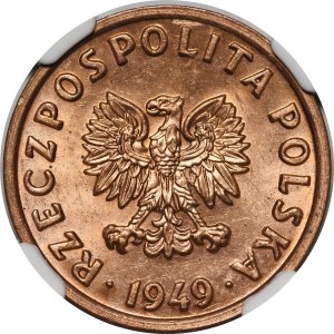 5 pennies 1949 - bronze