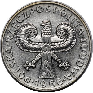 10 zloty Colonne de Sigismond 1966 - Petite colonne