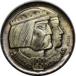 Sample 100 gold Mieszko and Dabrowka 1966 - silver