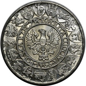 Sample 100 gold Mieszko and Dabrowka 1966 - silver