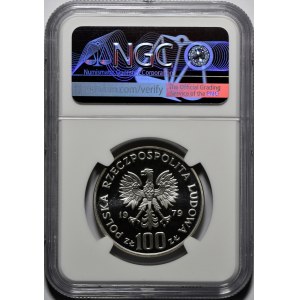 Sample 100 gold Ludwik Zamenhof 1979 - silver