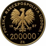 200000 Gold 1987 John Paul II - Pastoral - VERY RARE