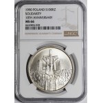 100000 PLN 1990 Solidarity Type B