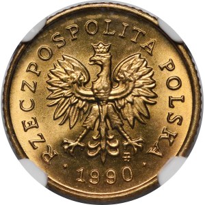 1 penny 1990