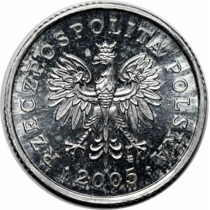 SAMPLE 5 pennies 2005 - Aluminum