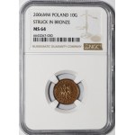 PRÓBA 10 groszy 2006 - brąz