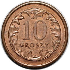 PRÓBA 10 groszy 2005 - miedź