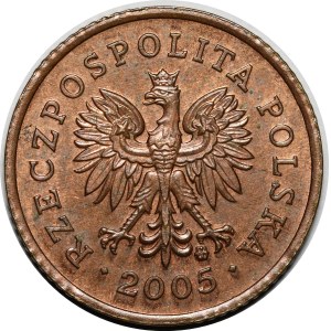 PRÓBA 10 groszy 2005 - miedź