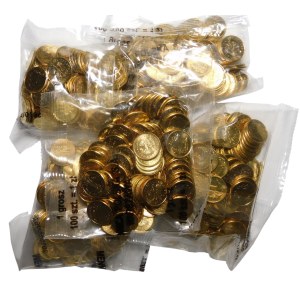 Sada 5 x MENTIONING BAG 1 cent 2010