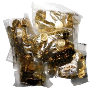 Sada 5 x MENTIONING BAG 1 cent 2010