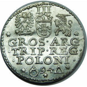 Zygmunt III Waza, Trojak Malbork 1594