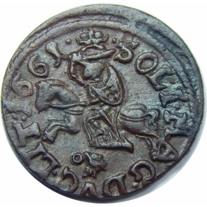 Jan II Kazimierz, szeląg litewski Ujazdów 1661