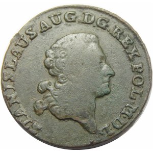 Stanisław August Poniatowski, trojak Warszawa 1790 EB