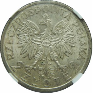 2 złote 1932 Głowa kobiety 