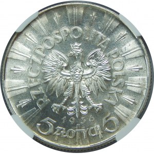 5 złotych 1936 Piłsudski 