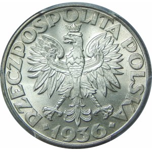 2 złote 1936 Żaglowiec 